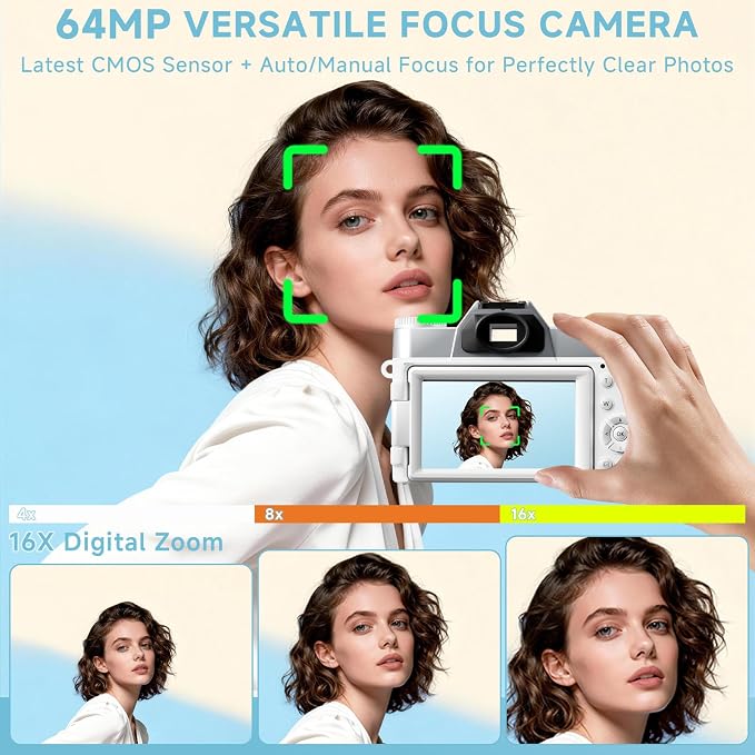 6K Digital Camera for Photography Autofocus, 2026 Upgraded WiFi Vlogging Camera - Image 2