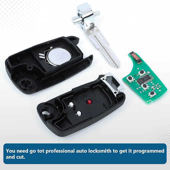 Keyecu Replacement Remote Key Fob - Image 3
