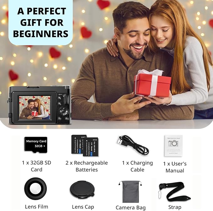 Duluvulu 4K Digital Camera for Photography Autofocus, 2026 Latest 48MP Vlogging - Image 7
