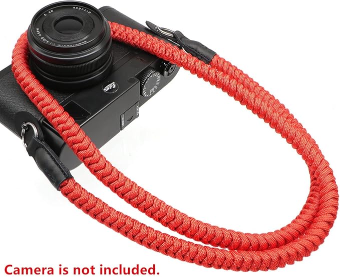 Paracord Woven Camera Neck Shoulder Strap Belt Hand Compatible - Image 5