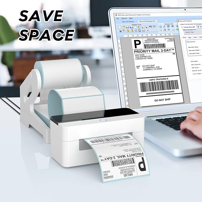 PONNOR Label Holder, Thermal Shipping Label Holder - Image 4
