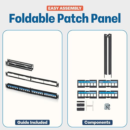 Everest 24 Port Keystone Patch Panel - Image 6
