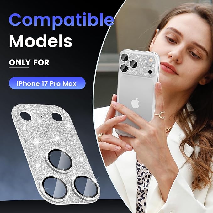 Tensea for iPhone 17 Pro Max Camera Lens Protector, Metal Aluminum Alloy - Image 2