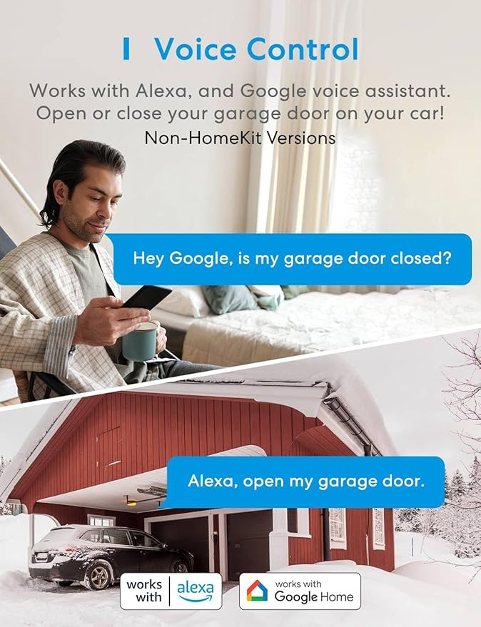 meross Smart Garage Door Opener Remote - Image 5