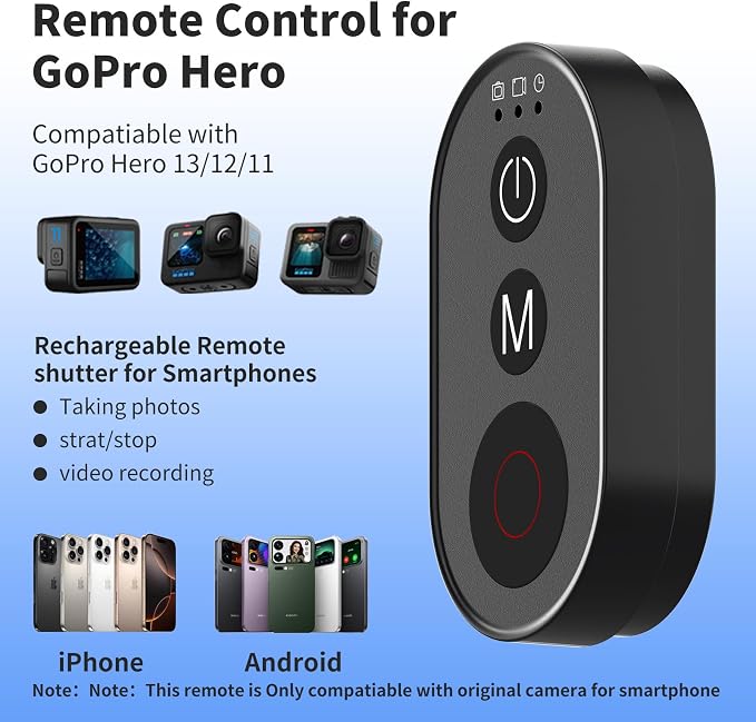 Wireless Camera Remote Control, 30M/98.4ft Wireless Camera Smart Shutter Remote - Image 3