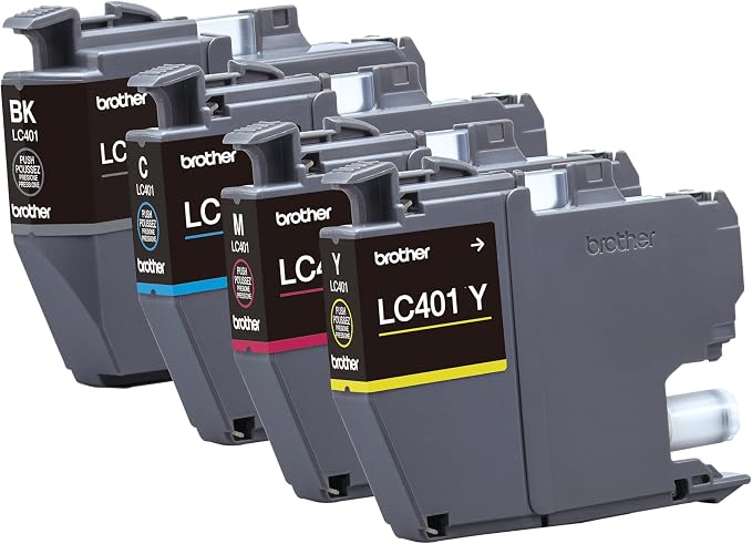 Brother Genuine LC4014PKS Standard Yield 4-Pack Ink Cartridges – Includes 1 - Image 3