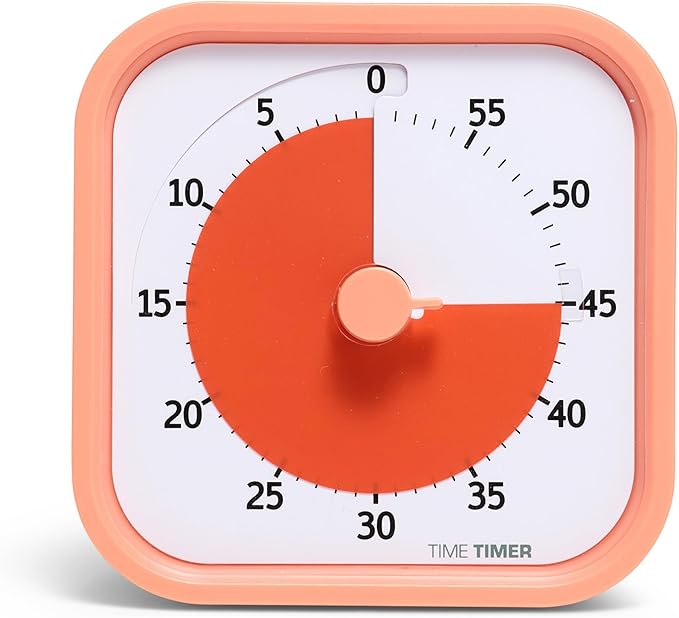 TIME TIMER Home MOD – 60-Minute Visual Timer, Homeschool Supplies Study Tool by TimeTimer