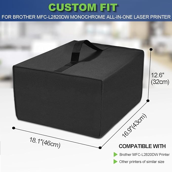 Printer Cover for Brother, Waterproof Anti-Static Thick Dust Cover, Printer - Image 2