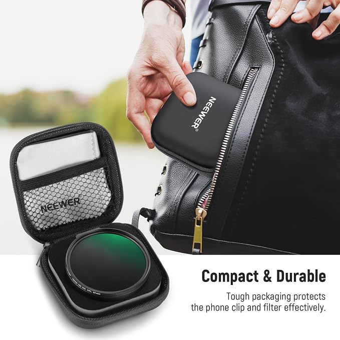 NEEWER 67mm CPL Filter for Phone, Circular Polarizing Camera Lens Filter - Image 8