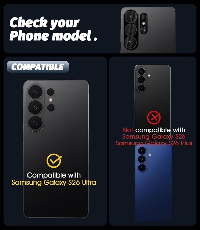 Orzero Camera Lens Protector Compatible - Image 2