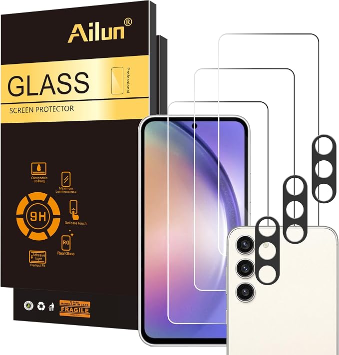 Ailun 3 Pack Glass Screen Protector by Ailun