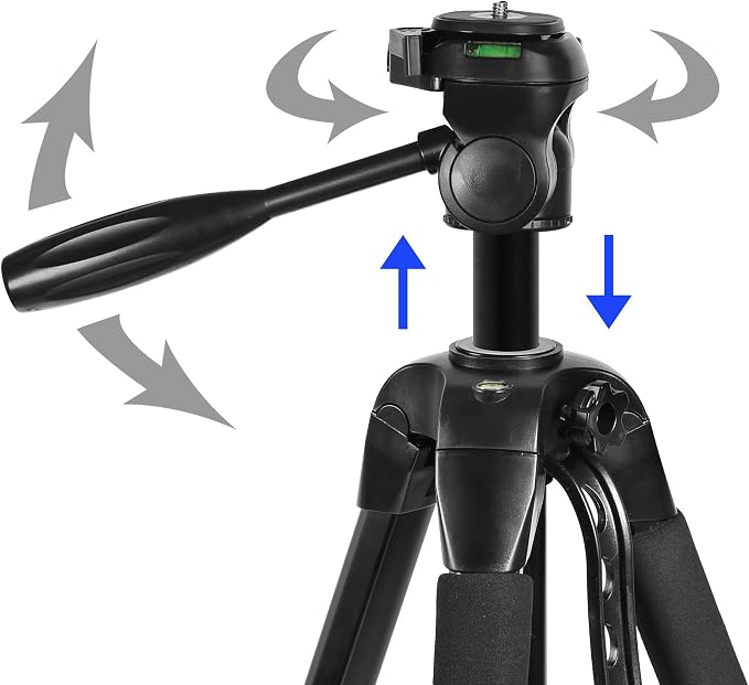 Ravelli APLT6M 72" Light Weight Aluminum Tripod/Monopod, - Image 3