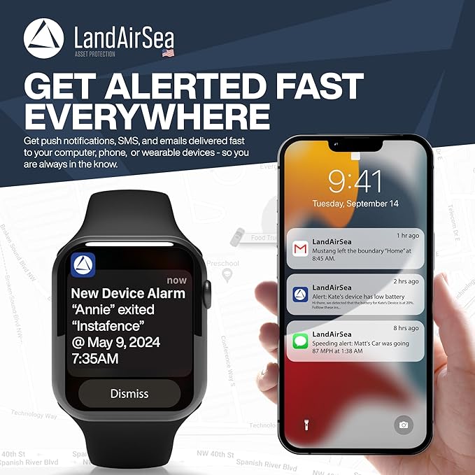 LandAirSea Overdrive GPS Tracker — Extended Life Battery, and Waterproof. - Image 7