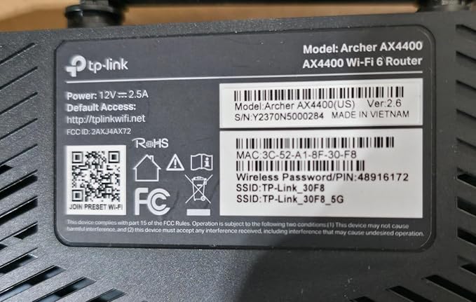 TP-Link AX4400 Mesh Dual Band 6-Stream Router - Image 5