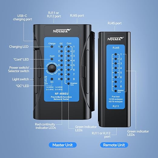 Network Cable Tester-Rechargeable, - Image 3