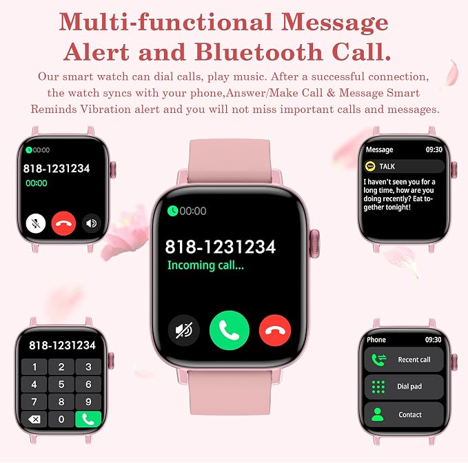 PJYUBVOR 1.9" Smart Watch for Women - Image 2