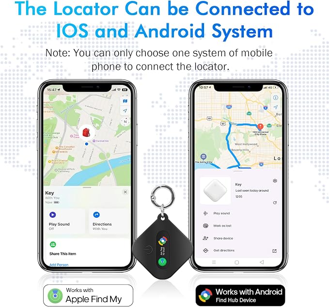 Dual System Bluetooth Tracker for iOS or Android-4 Packs, Compatible - Image 2