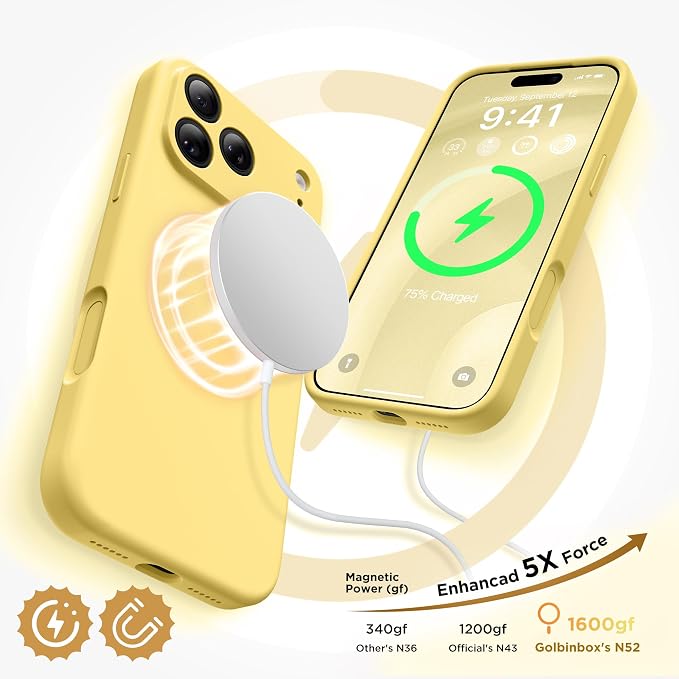 GolbinBox Magnetic for iPhone 17 Pro Case, Compatible - Image 3