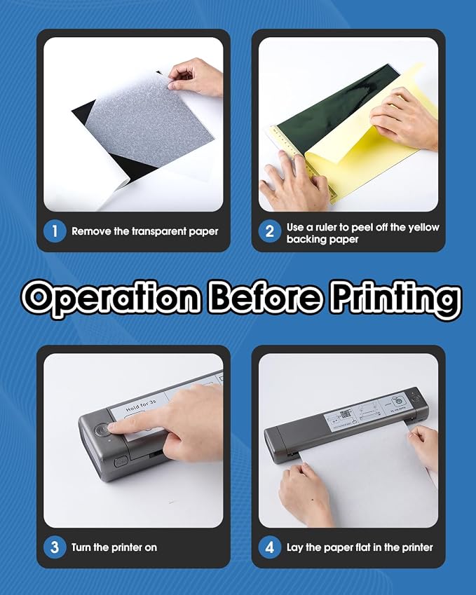 Phomemo Tattoo Stencil Printer, M08F Wireless Thermal Tattoo Printer - Image 6