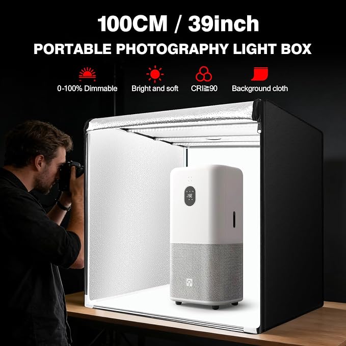 Photo Light Box, 39 inch Photography Light Box - Image 2