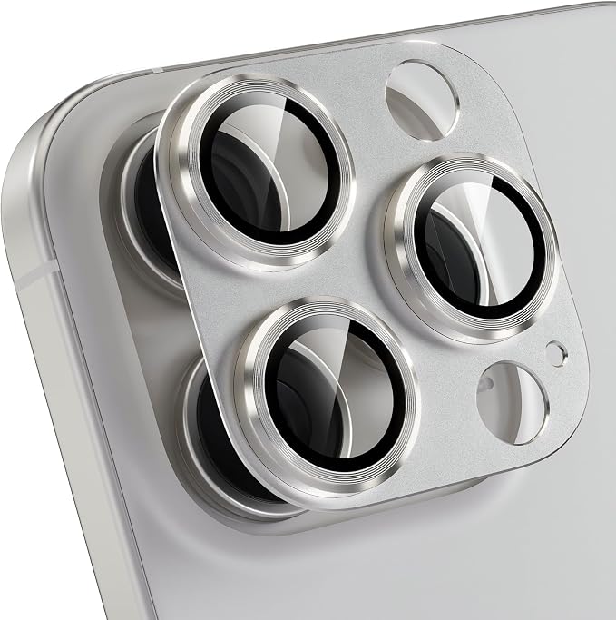 Choiche Compatible for iPhone 16 Pro/iPhone 16 Pro Max Camera Lens Protector by Choiche