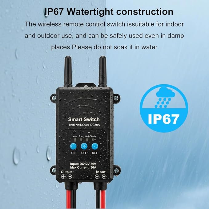DC Wireless Remotes Switch, Wireless Relay Switch work - Image 5