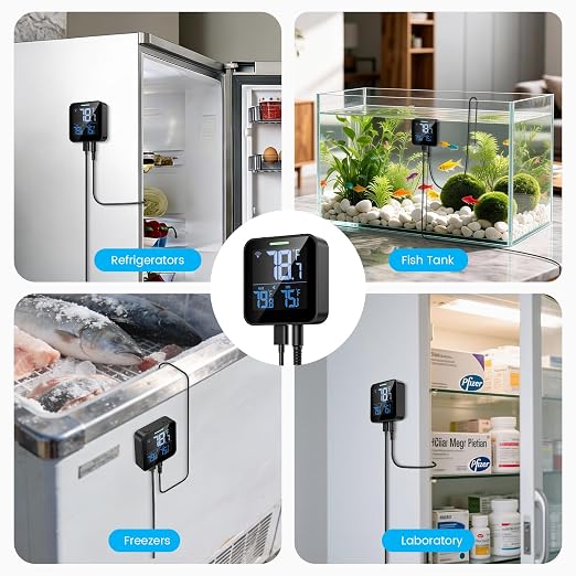 Nutelo Upgraded Refrigerator Thermometer - Image 8