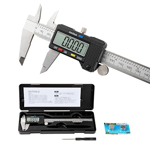 Digital Caliper 0-12" Measuring Tool by SCITOOLS