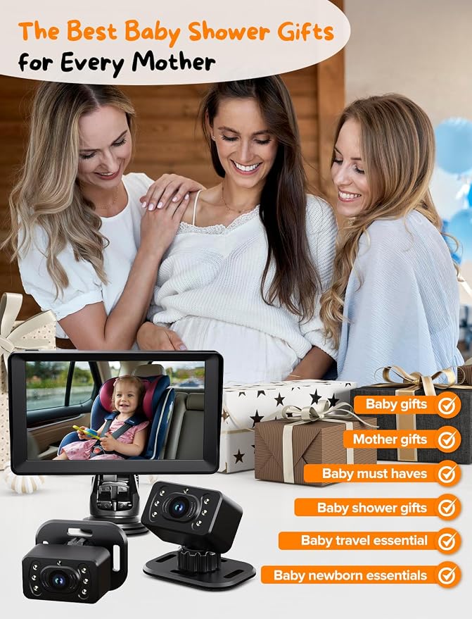 Baby Car Camera for 2 Kids - Image 7