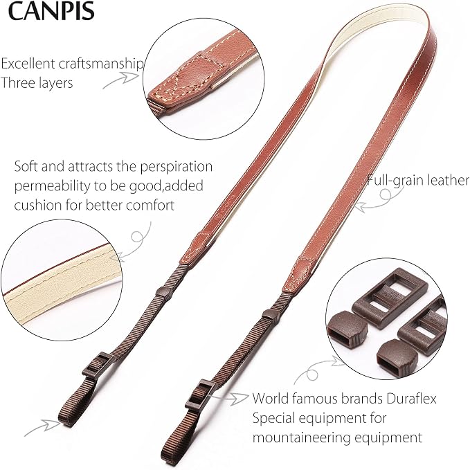 CP008 Camera Shoulder Neck Strap compatible - Image 2