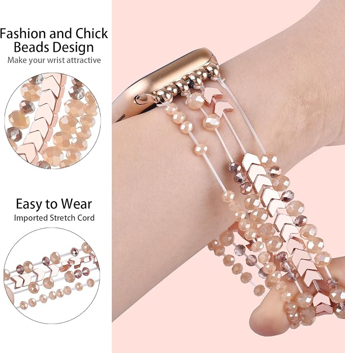 MOFREE Beaded Bracelet Compatible - Image 3