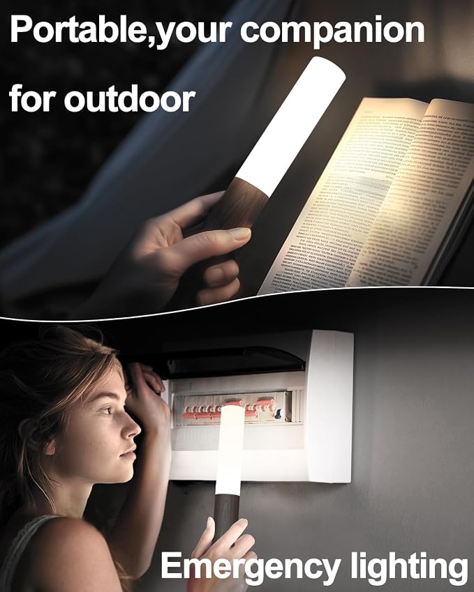 iThird Battery-Operated Wall Sconce Wall Lights: 2200mAh Rechargeable Motion - Image 4