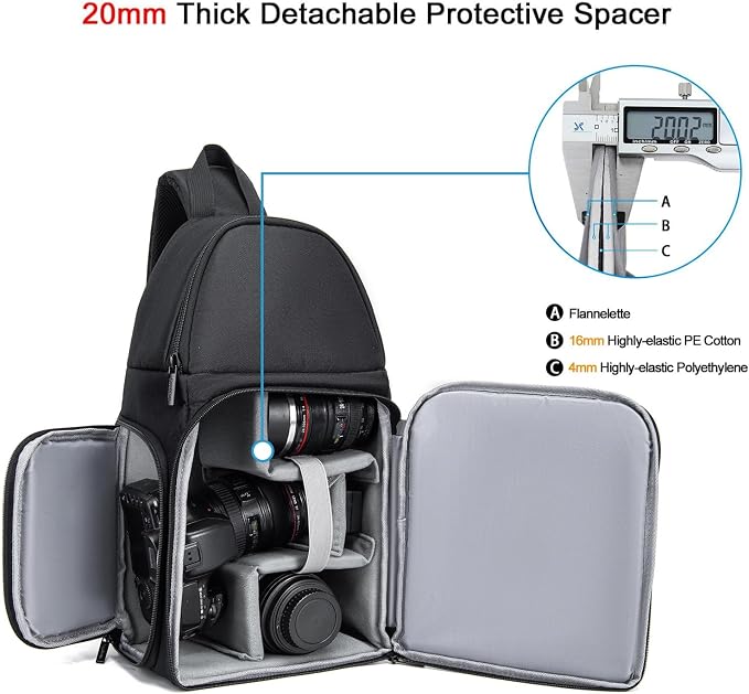 CADeN Camera Bag Sling Backpack - Image 7