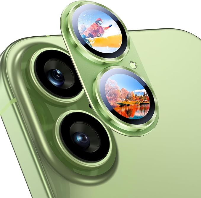 Uyiton Compatible with iPhone 17 Camera Lens Protector by Uyiton
