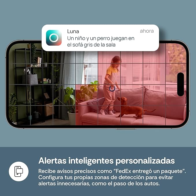 Luna 2K Indoor Cameras for Home Security, 2.4GHz & 5GHz WiFi, 360-Degree - Image 5