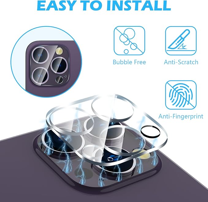 imluckies [3 Pack Camera Lens Protector - Image 3