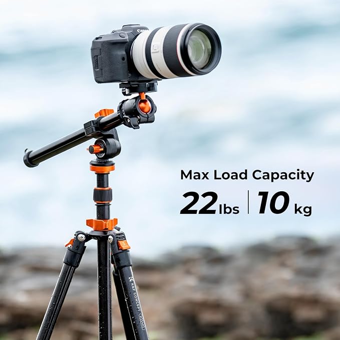 K&F CONCEPT 78 inch DSLR Camera Tripods - Image 5