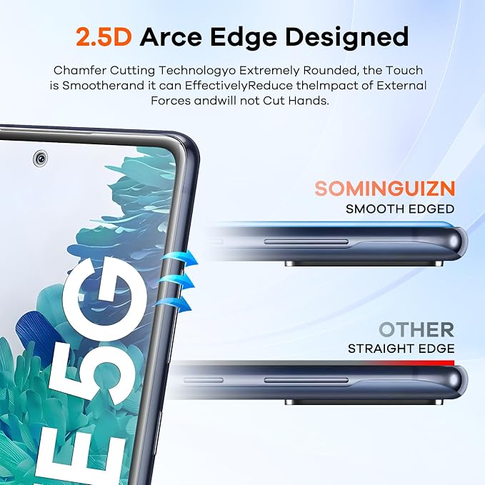 4+4 Pack for Samsung Galaxy S20 FE 5G Screen Protector & Phone Camera Lens - Image 5