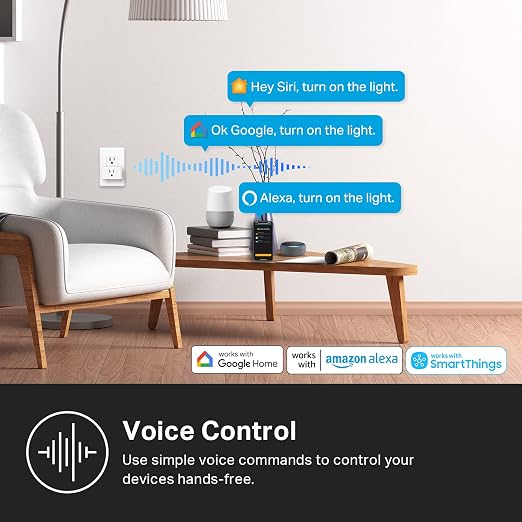 Kasa Smart Plug, Matter Compatible, Energy Monitoring, Compact Design, - Image 7