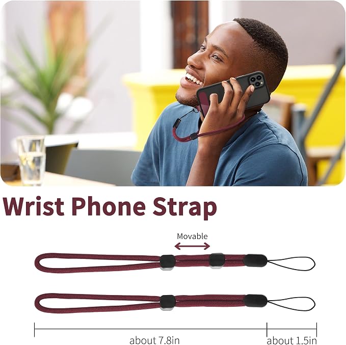 CACOE Phone Lanyard 2 Pcs-1 Pcs Adjustable Neck Strap, Universal Crossbody - Image 2