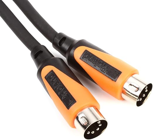 Roland 10ft MIDI Cable-Black Series, DIN connectors, 10 feet - Image 3