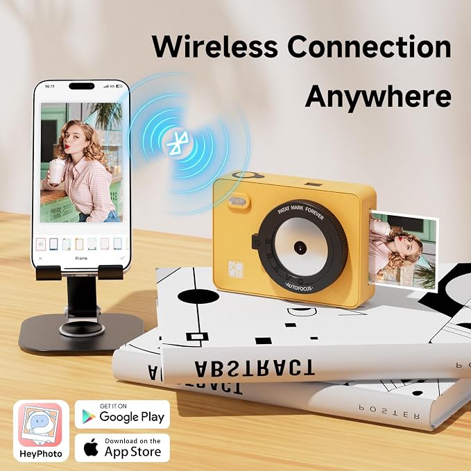 HPRT Z5S Instant Camera & Photo Printer 2-in-1, 3 Pass Dye Sublimation - Image 3