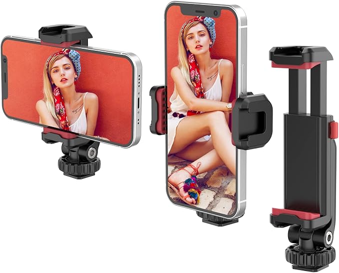ULANZI ST-06S Phone Tripod Mount, Universal Smartphone Mount Adapter - Image 8