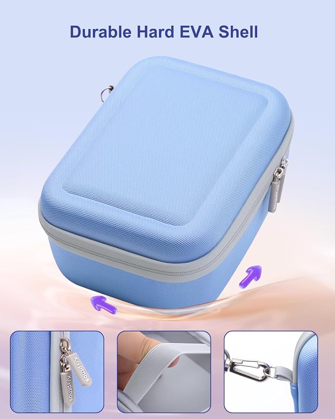 Kids Instant Print Camera Case, Shockproof Storage Bag Compatible - Image 4