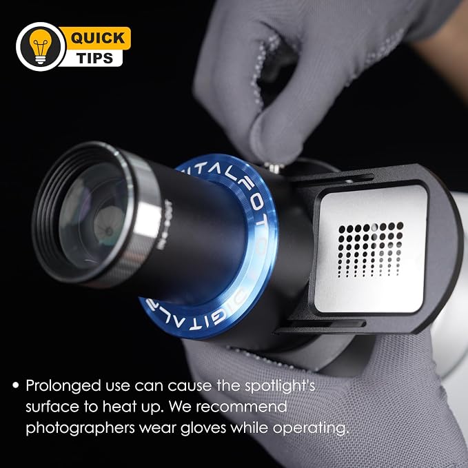 Bowens Mount Projector Attachment, Spotlight Optical Snoot Photography kit - Image 6