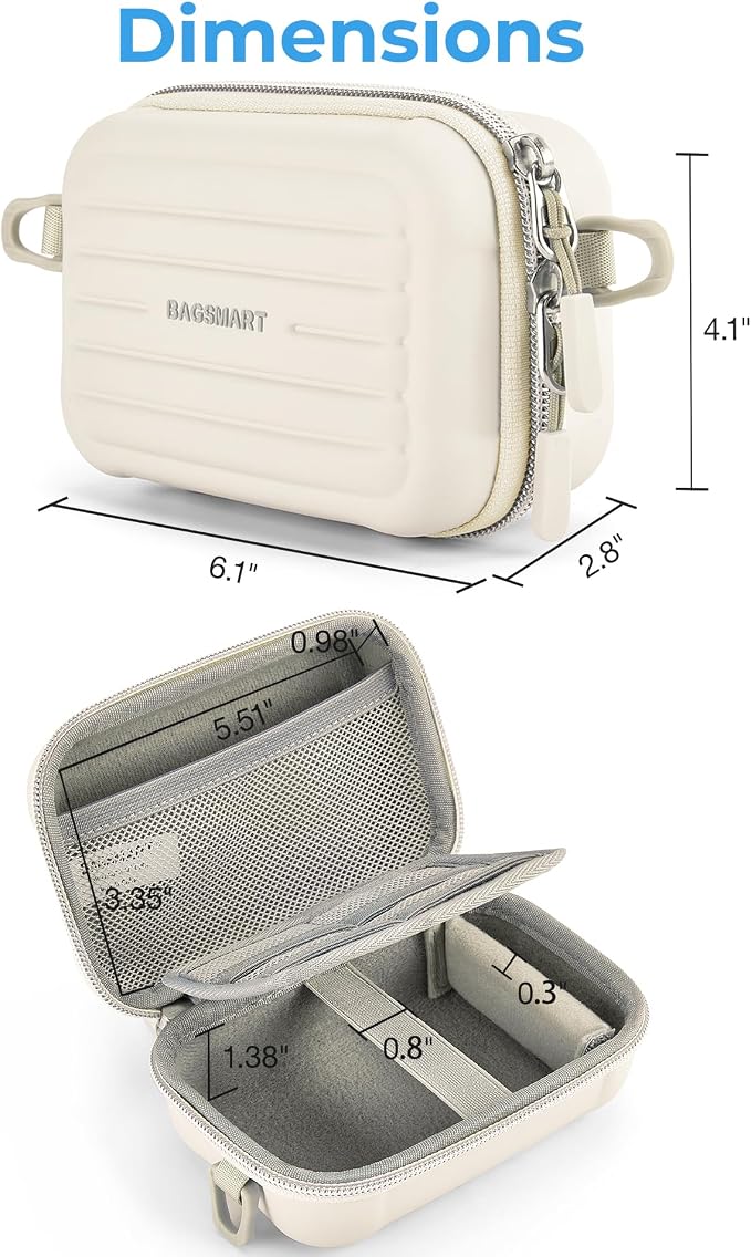 BAGSMART Digital Camera Case, Protective & Waterproof Small Camera Case - Image 5