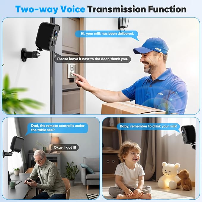 Solar Security Cameras Wireless Outdoor, 2K Solar Camera Wireless - Image 5
