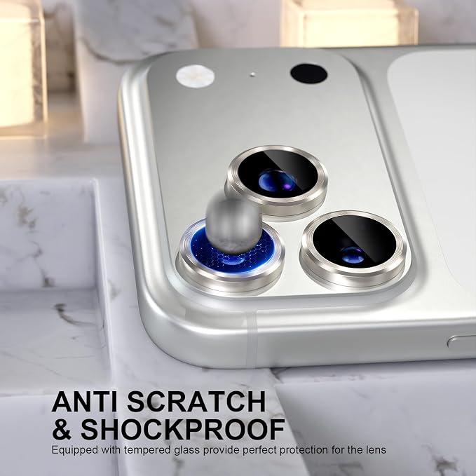 Choiche Compatible for iPhone 17 Pro/iPhone 17 Pro Max Camera Lens Protector - Image 3