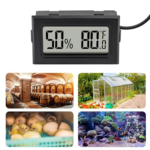 10Pcs Mini Digital Thermometer Hygrometer Gauge Indoor - Image 4