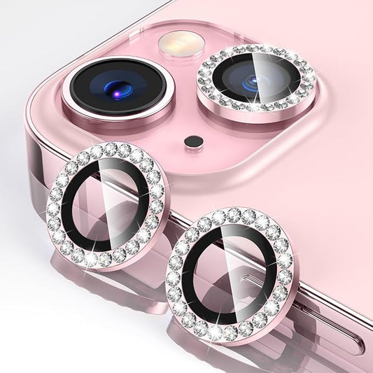 Tensea for iPhone 15 / iPhone 15 Plus Camera Lens Protector, 9H Tempered Glass by Tensea